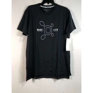 Large Black "More Life" Orange Theory T-Shirt - New Black NWT